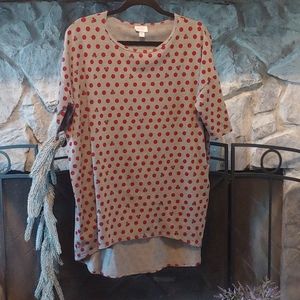 LuLaRoe Polka-Dot Shirt